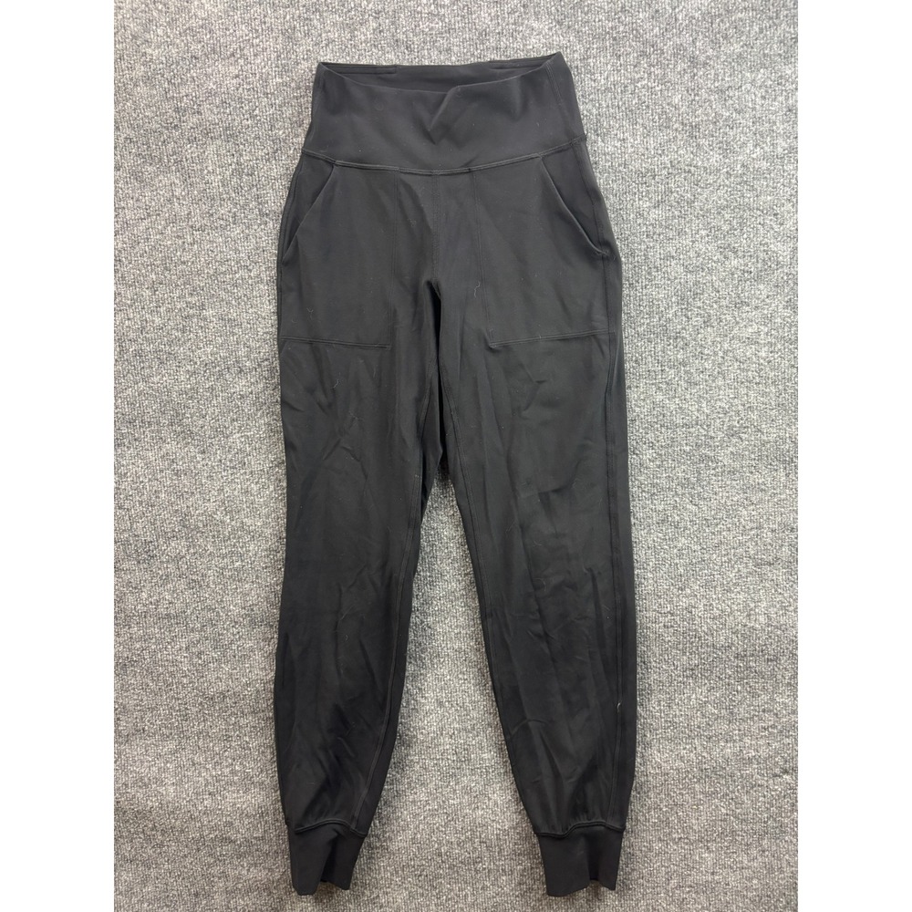 Lululemon Align Jogger Women Size 2 Black Nulu High Rise Pockets